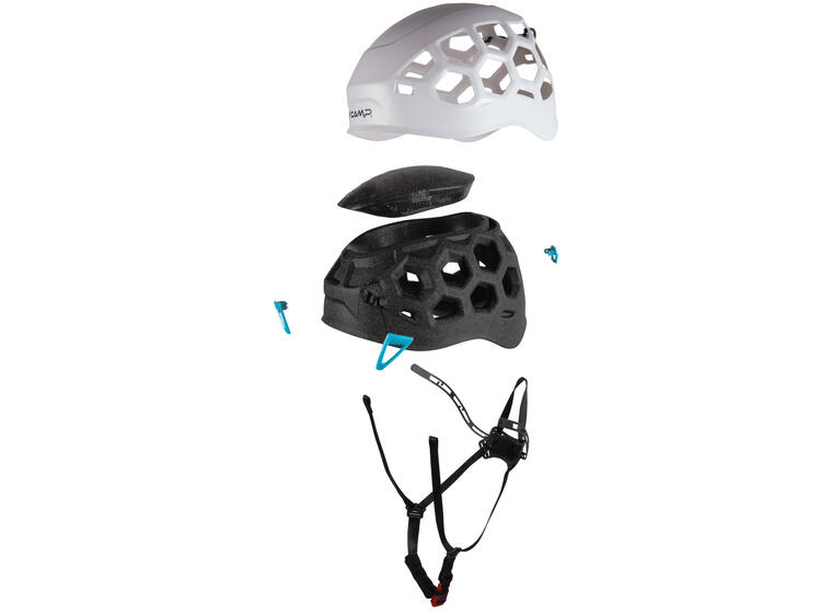 Klatrehjelm CAMP Icon S-M Hvit | 48-58 cm 