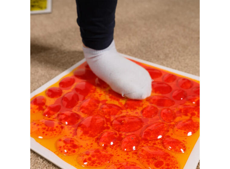 Sensoriske gulvfliser tekstur 6 stk | 30x30 cm | Squishy 