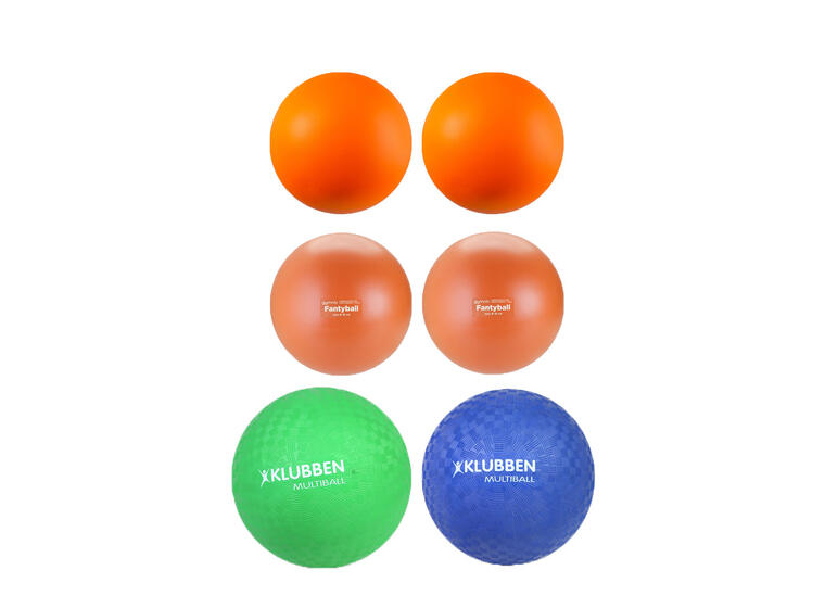 Lekeballpakke Myke baller|18-21 cm | Skole og fritid 