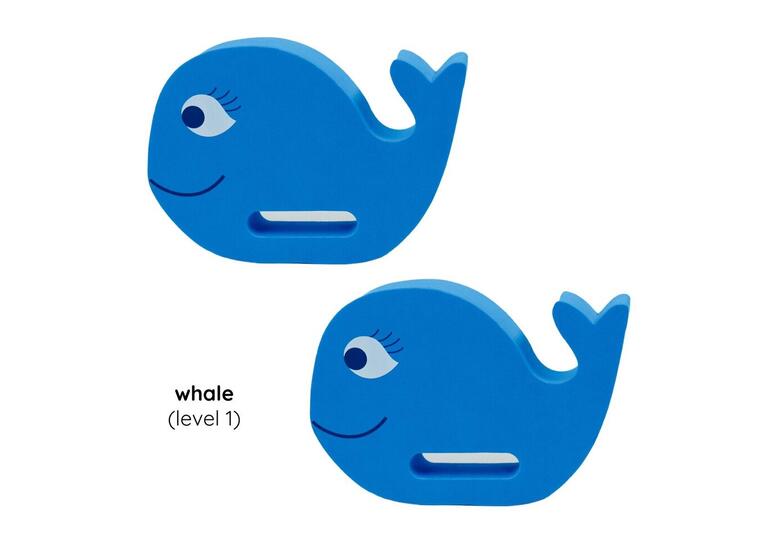 FINIS Floatie Friends | Whale Level 1 for svømmeopplæring 