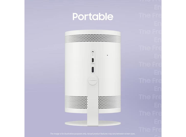 Projektor The Freestyle for vegg og tak Wi-Fi | Bluetooth | Smart TV | Høytaler 