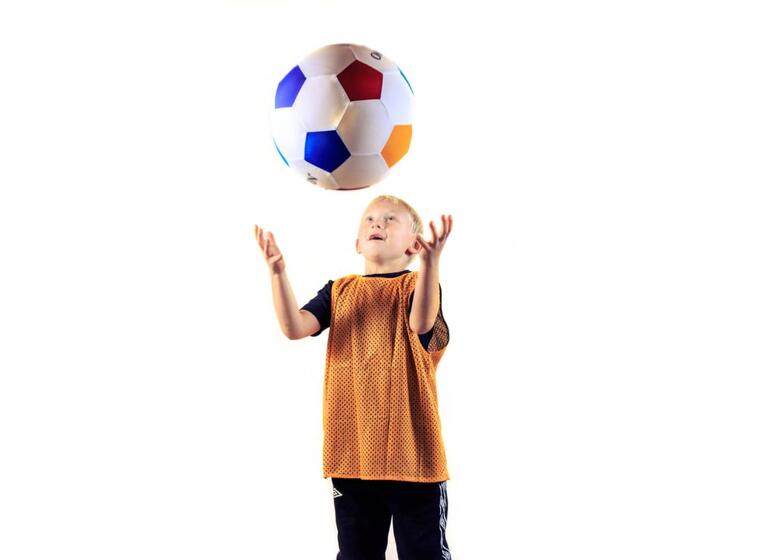 Omnikin® fotball- og volleyballpakke Pakke med 10 superlette baller 