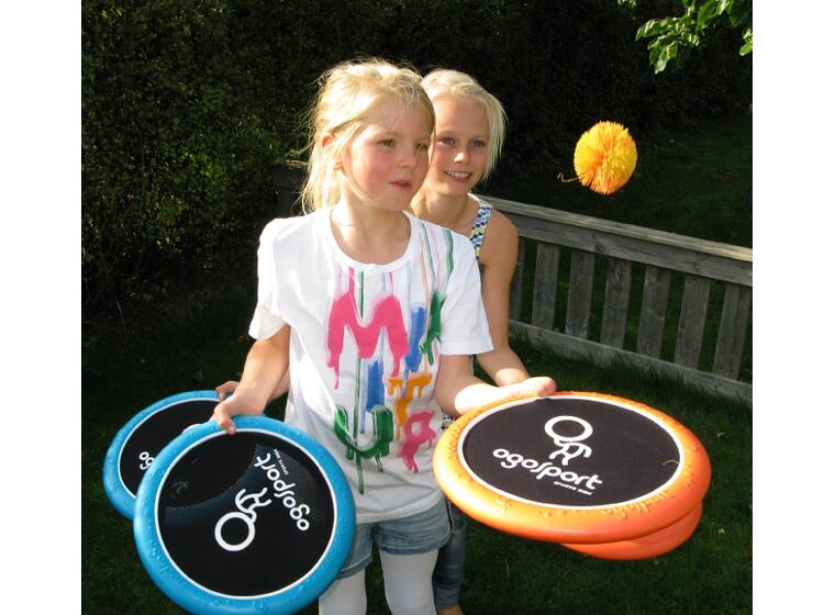 Ogo Sport Disksett - 24 plater 12 baller 12 sett | Ballspill til fritid og skole 