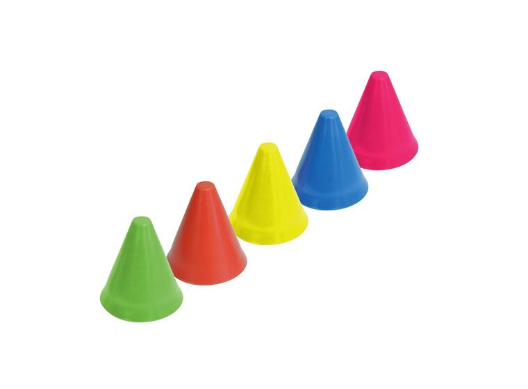 Markeringskjegler 50 stk | 7,5 cm Sett med 50 kjegler i assorterte farger 
