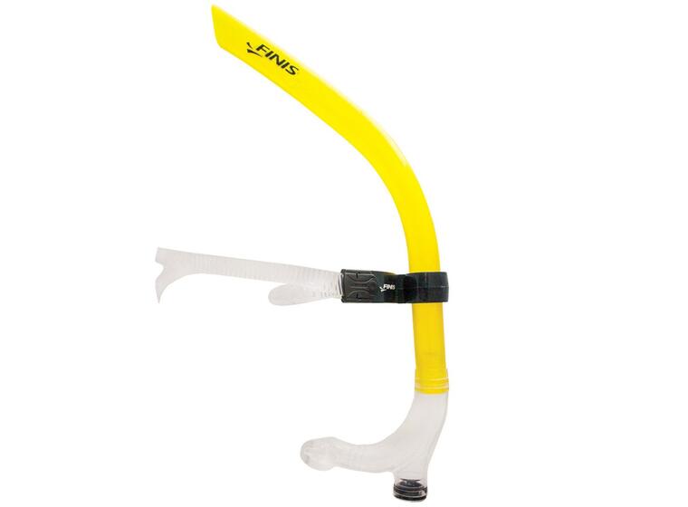 FINIS Original Swimmer's Snorkel sr Gul frontsnorkel til svømmeteknikk 
