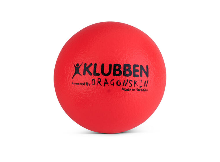 Dragonskin softball 16 cm | Rød 16 cm skumball til lek & kanonball 
