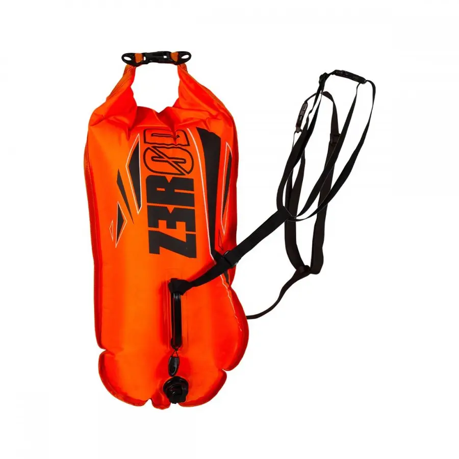Safety Buoy ZEROD XLarge Oppblåsbar bøye | Open water | Oransje 
