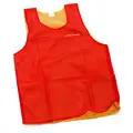 Overtrekksvest vendbar senior Rød/Gul Markeringsvest