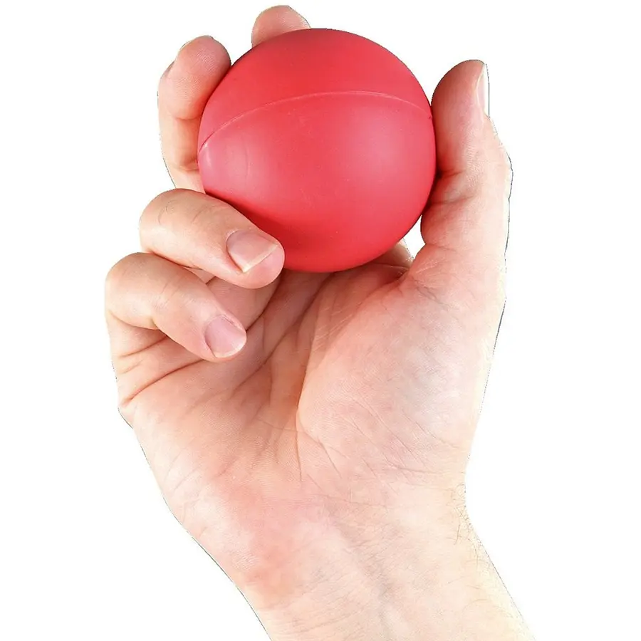 Kasteball av gummi 80 g | 6,5 cm Til idrettslag og skole 