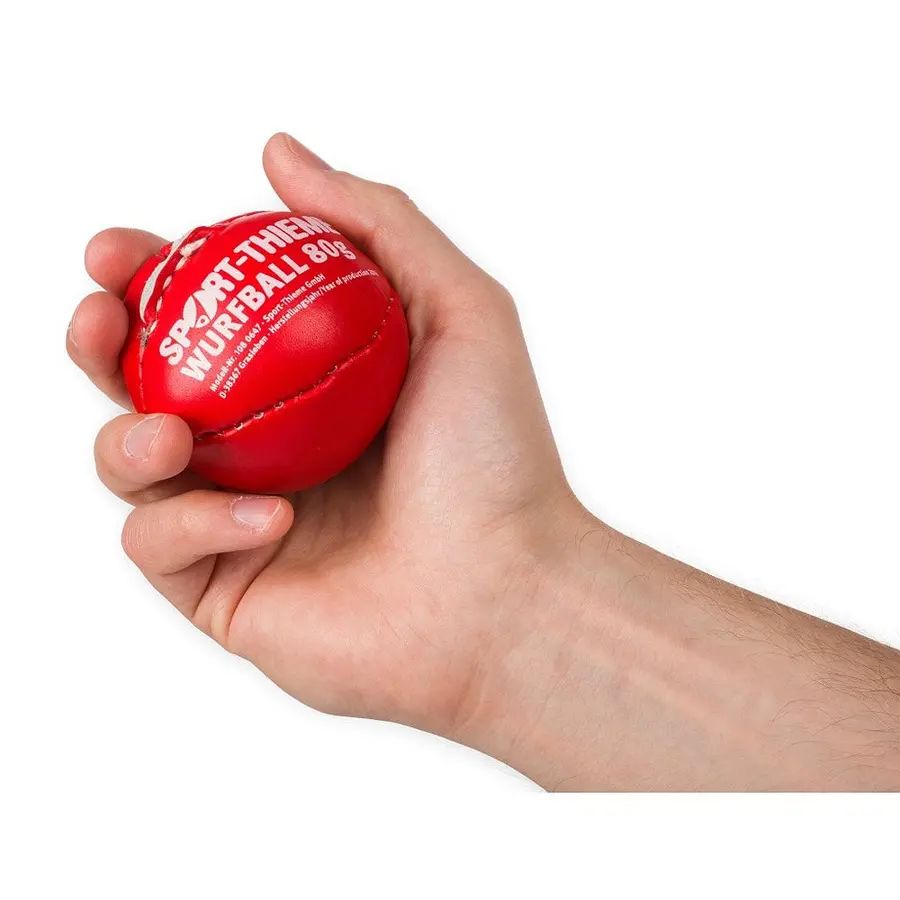 Kasteball av lær 80 g | 6,5 cm Til idrettslag og skoler 