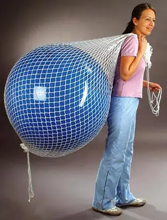 Ballnett til store treningsballer 95-120 cm baller 