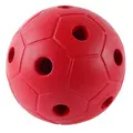 Klokkeball i skum 22 cm rød Bjelleball for svaksynte