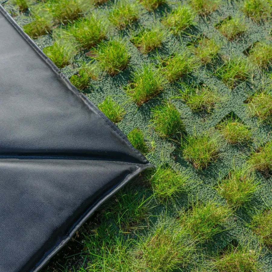 EXIT Dynamic Bakketrampoline Sikkerhetskant | 305 x 519 cm | Svart 
