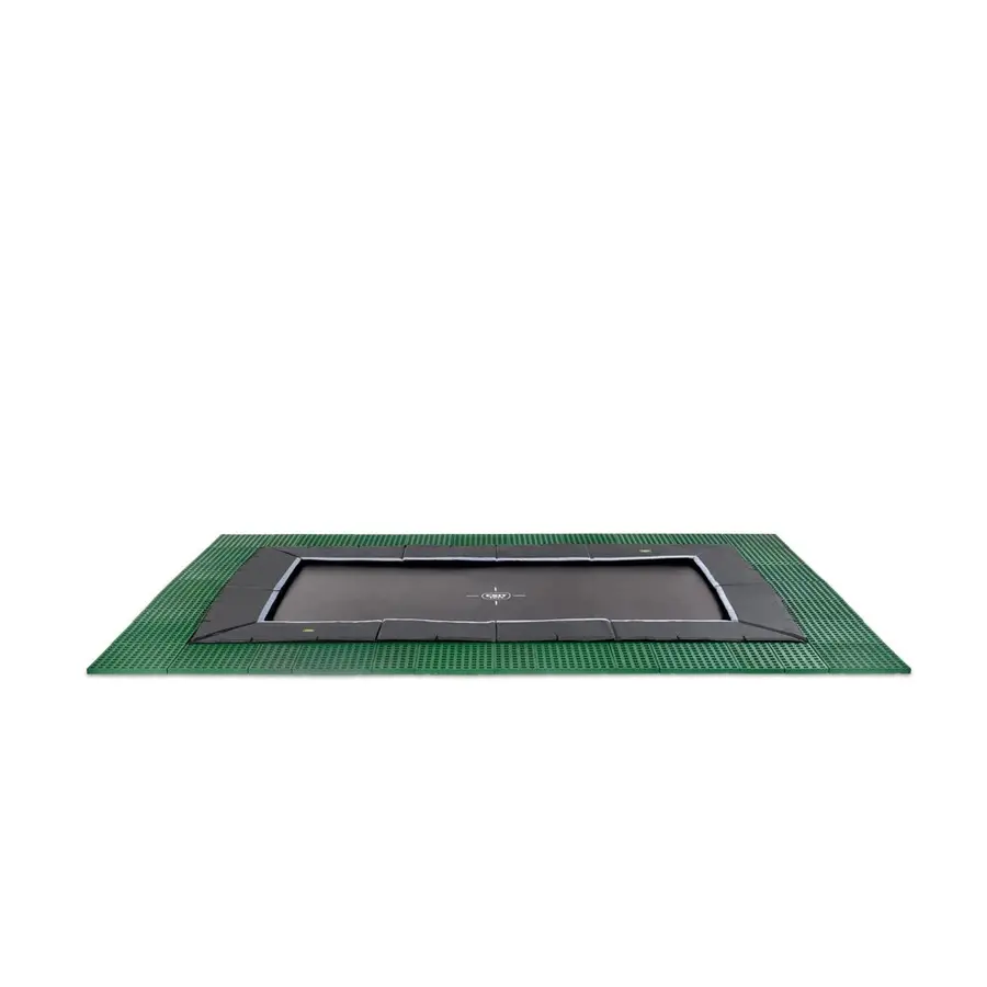 EXIT Dynamic Bakketrampoline Sikkerhetskant | 305 x 519 cm | Svart 