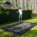 EXIT Dynamic Bakketrampoline Sikkerhetskant | 244 x 427 cm | Svart