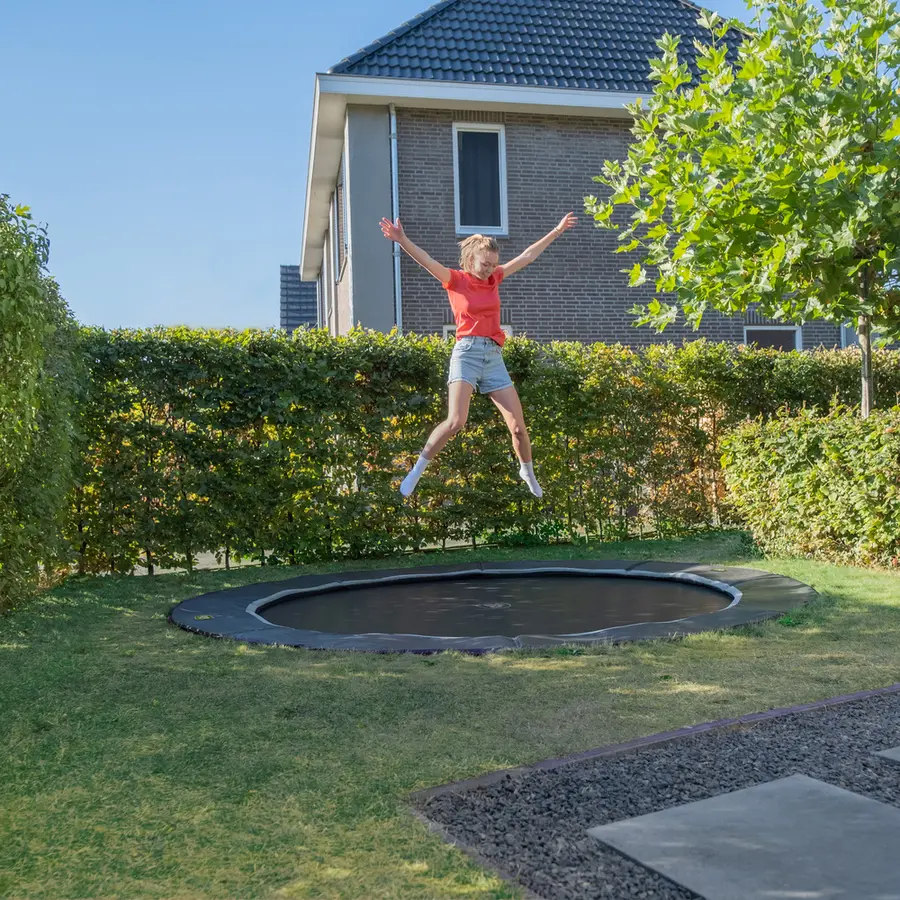EXIT Dynamic Sports Bakketrampoline Sikkerhetskant | 305 cm | Svart 