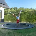 EXIT Dynamic Sports Bakketrampoline Sikkerhetskant | 427 cm | Svart