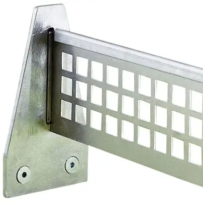 Tilbehør Trekantfeste for aluminiumsnett Feste for bordtennisnett (1 par) 