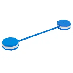 Svømmeribbe til lek og vanngymnastikk 1 stang og 2 flyteelementer