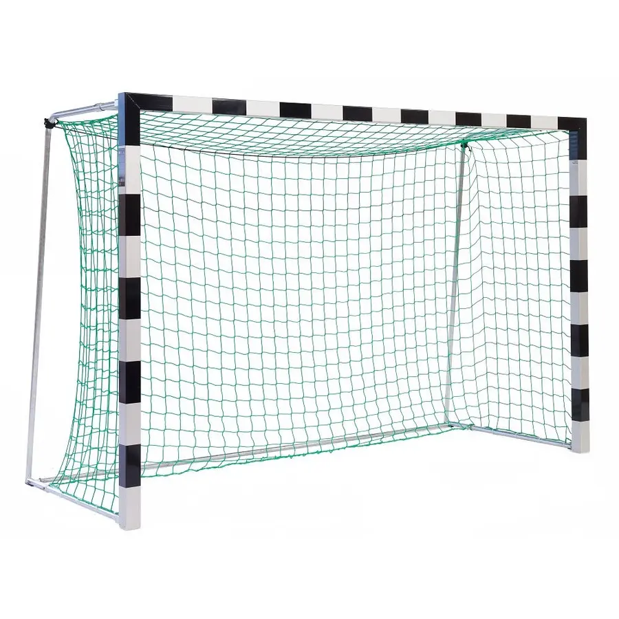 Håndballmål 3x2m svart 1 stk | foldbare nettbøyler 