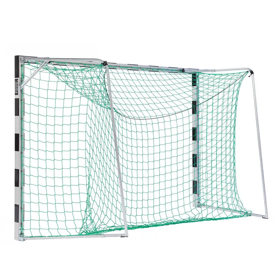 Håndballmål 3x2m svart 1 stk | foldbare nettbøyler 