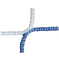Nett 11&#39;er fotballm&#229;l 750x250 cm 200/200 | 4 mm | M120 | hvit/bl&#229;