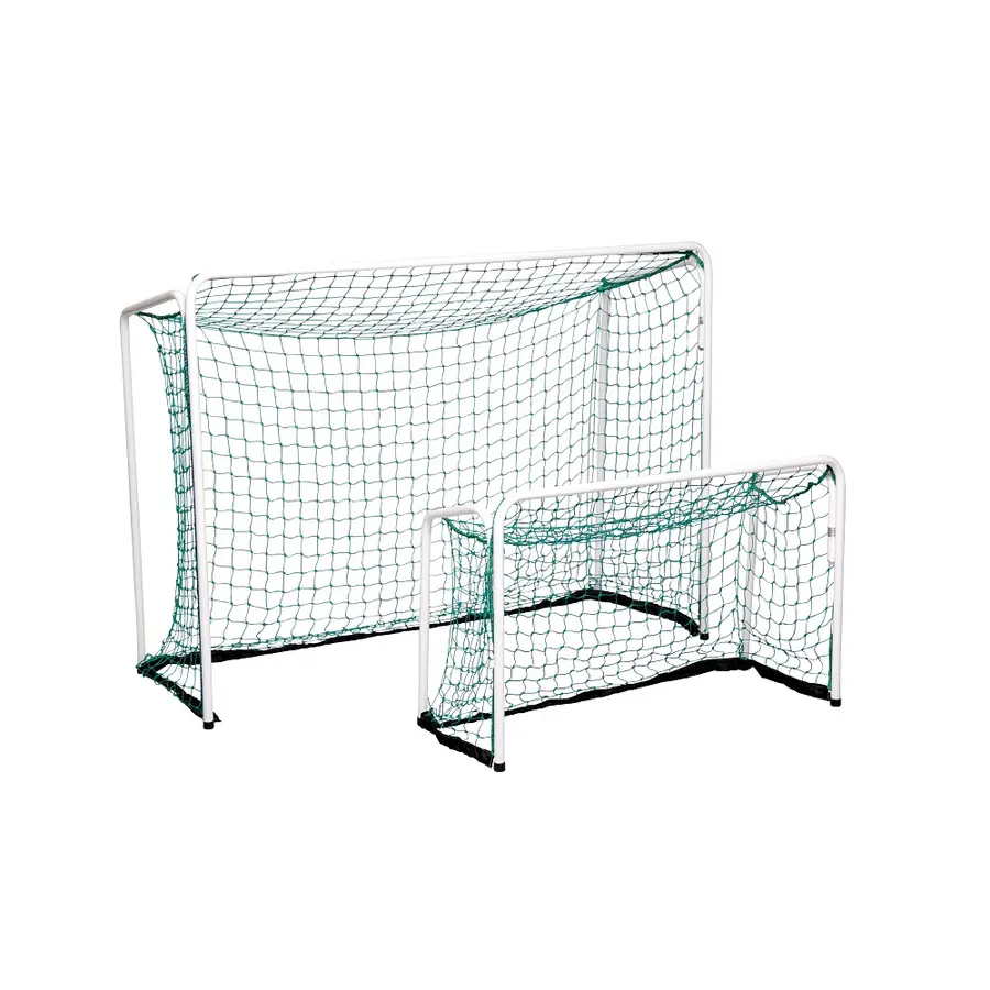 Innebandymål 140 x 105 cm Komplett med nett | Sammenleggbart 