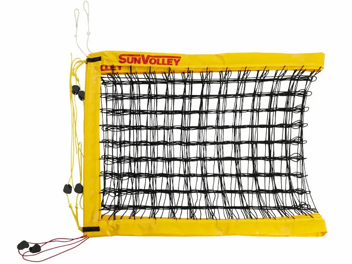 Sandvolleyballnett SunVolley Plus 9,5 m | 4-punkts oppheng 