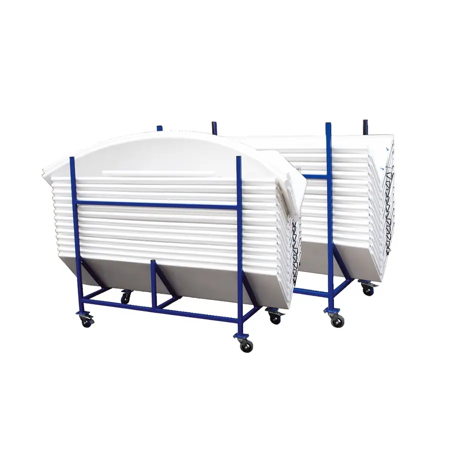 Innebandyvant 24x14 m Trening Inkludert transportvogn 