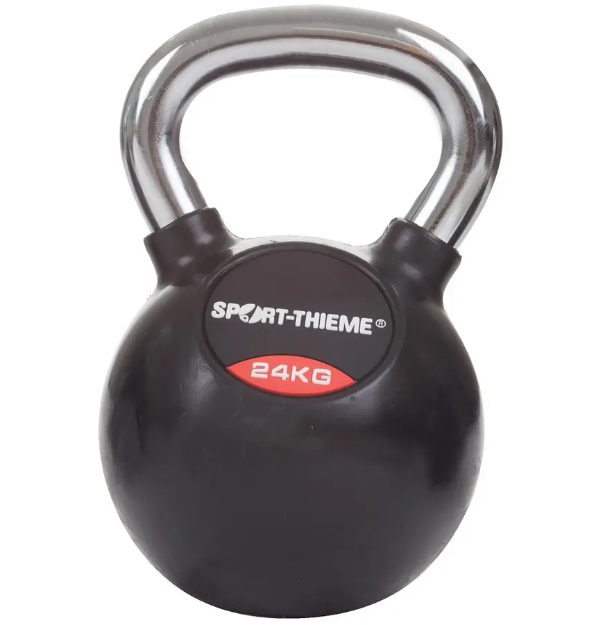 Kettlebell Gummiert Glatt 24 kg 1 stk | 24 kg 