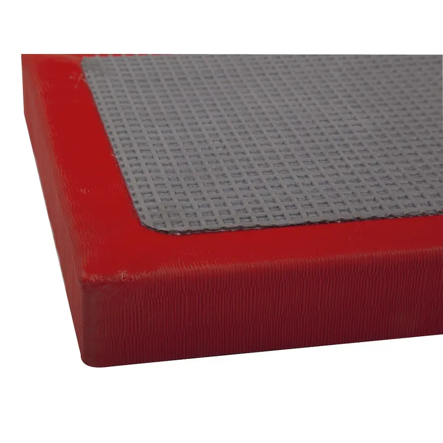 Judomatte - Konkurransematte | Rød 100 x 100 x 4 cm 