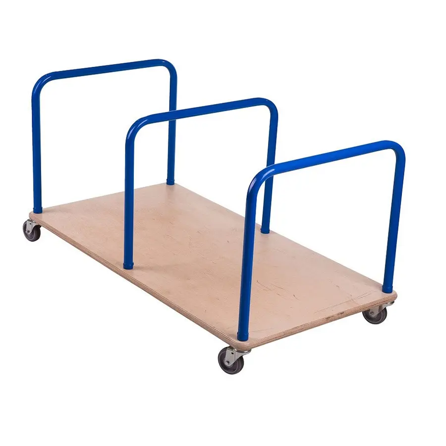Transportvogn til springbrett Springbrettvogn med plass til 4 stk 