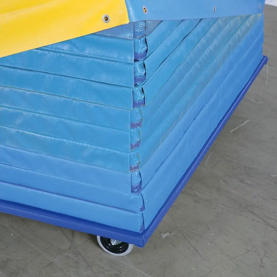 Turnmatter Sport-Thieme med vogn Kategori 3 | 12 matter 100x100x6 cm 