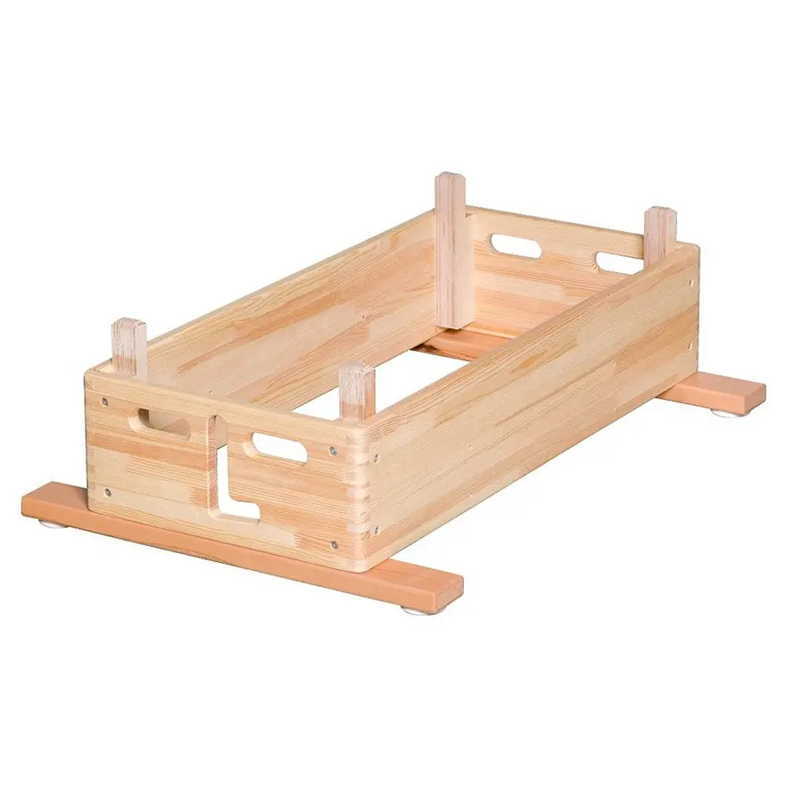 Sprangkasse Mini Vario 3 delt Med hjul | Furu 