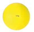 Støtkule kunststoff 5 kg 5 kg | 135 mm | gul