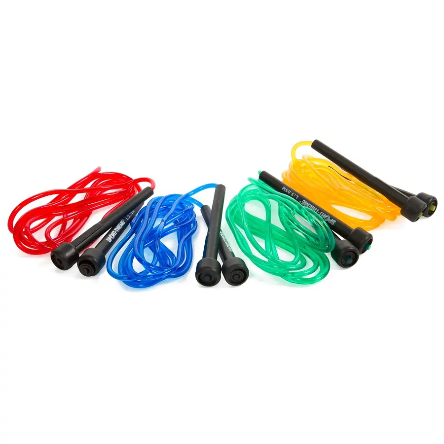 Hoppetau SpeedRope 2,13 m Kroppshøyde: ca 1,38 m. Farge: Rød 