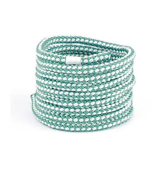 Hoppetau 3 m | Grønn/hvit Tykkelse 9 mm | 95 gram 
