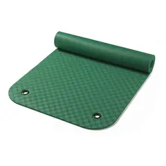 Treningsmatte Komfort med hull Gr&#248;nn 180 x 65 x 0,8 cm