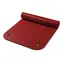 Treningsmatte Komfort med hull Rød 180 x 65 x 0,8 cm 