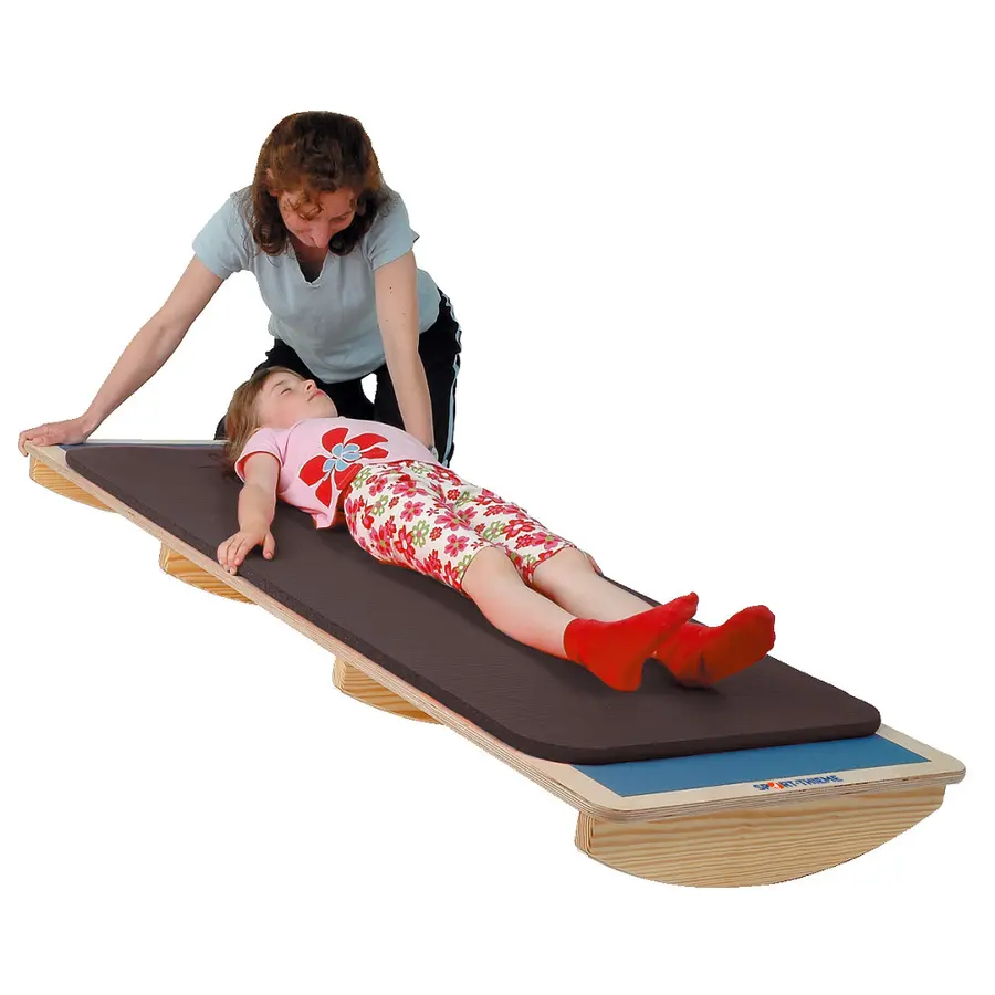 Balansebrett Sport-Thieme Maxi+ Stort vippebrett med matte | 170 x 62 cm 