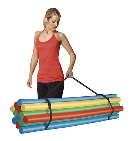 Pool Noodles - Comfysett med 20 stk Sett med flytepinner og bærestropp