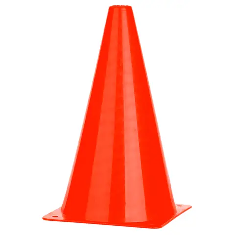Markeringskjegler 10 stk | 37 cm Sett med 10 r&#248;de kjegler