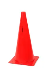 Markeringskjegle 37 cm | Rød 1 stk kjegle i signalfarge