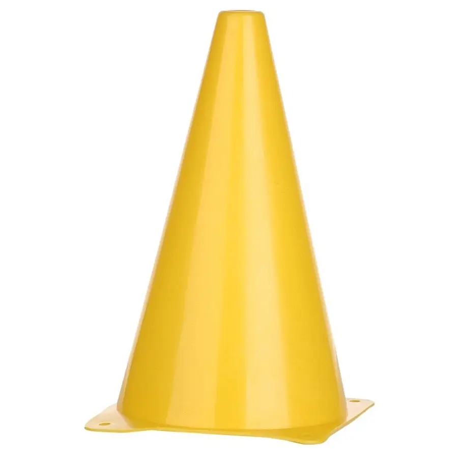 Markeringskjegle 23 cm | Gul 1 stk kjegle i signalfarge 