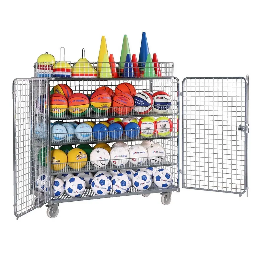 Transportvogn Standard m/topp 150x140 cm Oppbevaring til baller og utstyr 