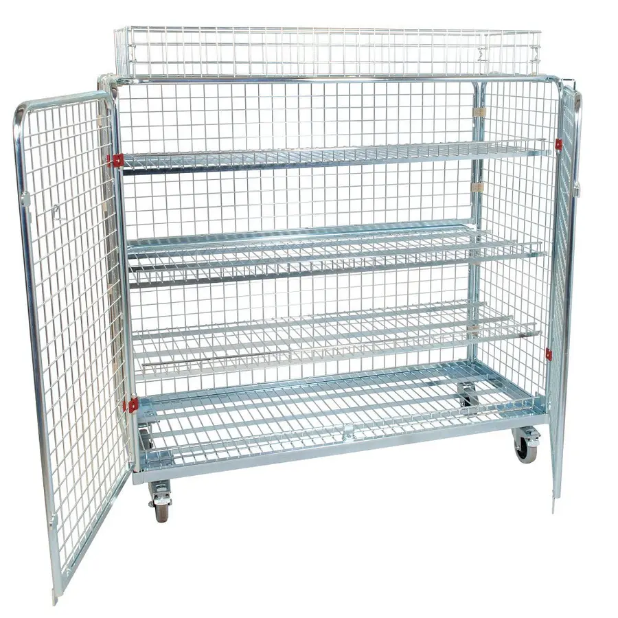 Transportvogn Standard m/topp 150x140 cm Oppbevaring til baller og utstyr 