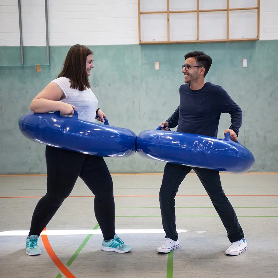 Belly Bumper - oppblåsbar ring 78 cm Perfekt i vann og på land. 