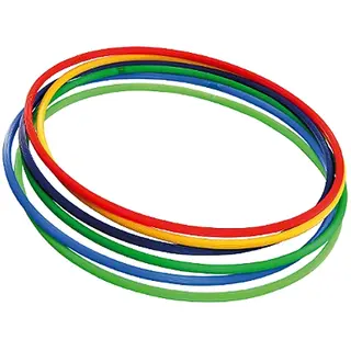 Rokkering Hula Hoop 60 cm | ass.farger 5 5 stk | Klassisk rokkering