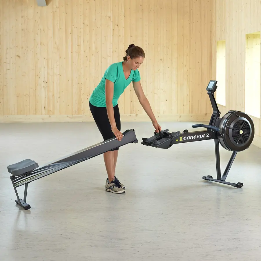 Concept2 RowErg standard ben Svart romaskin med PM5 monitor 