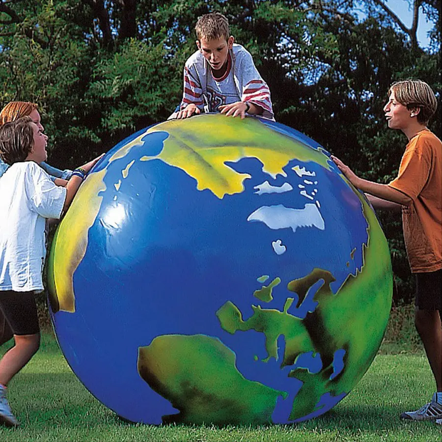 Togu Globusball 200 cm Stor ball som ser ut som jordkloden 